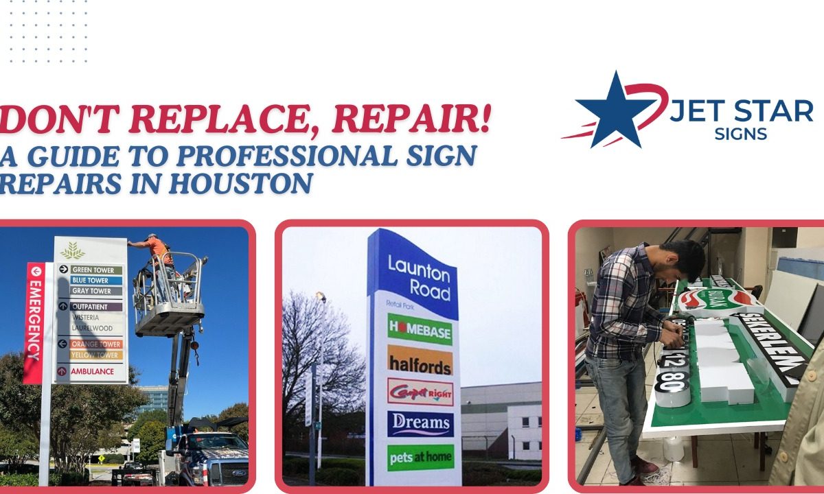 sign repairs