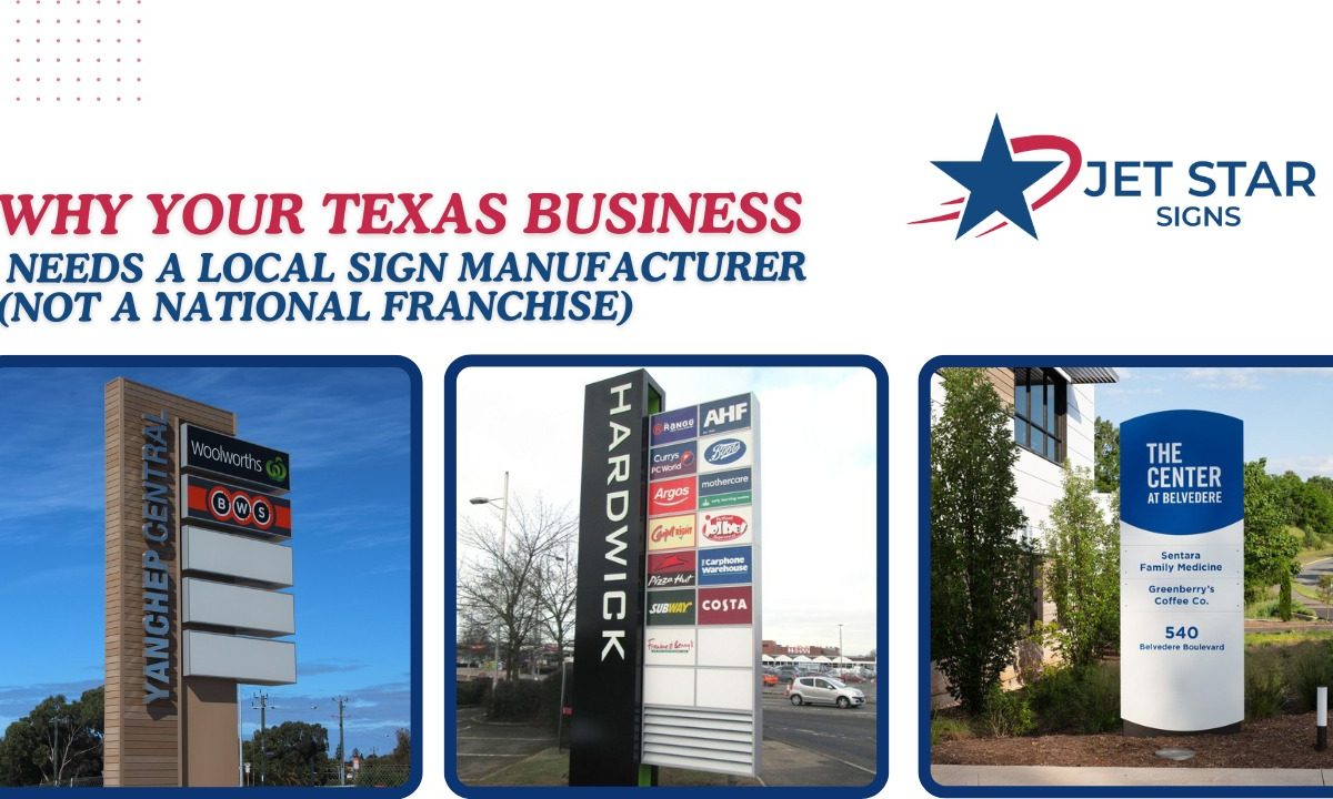 sign manufactuer