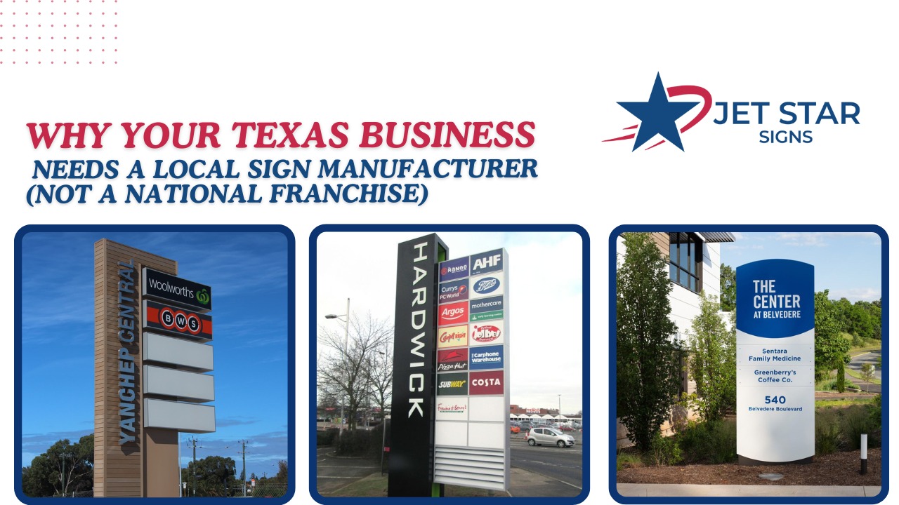 sign manufactuer