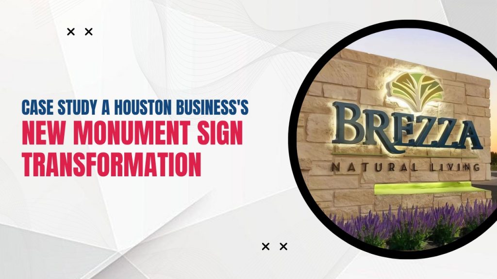 monument sign
