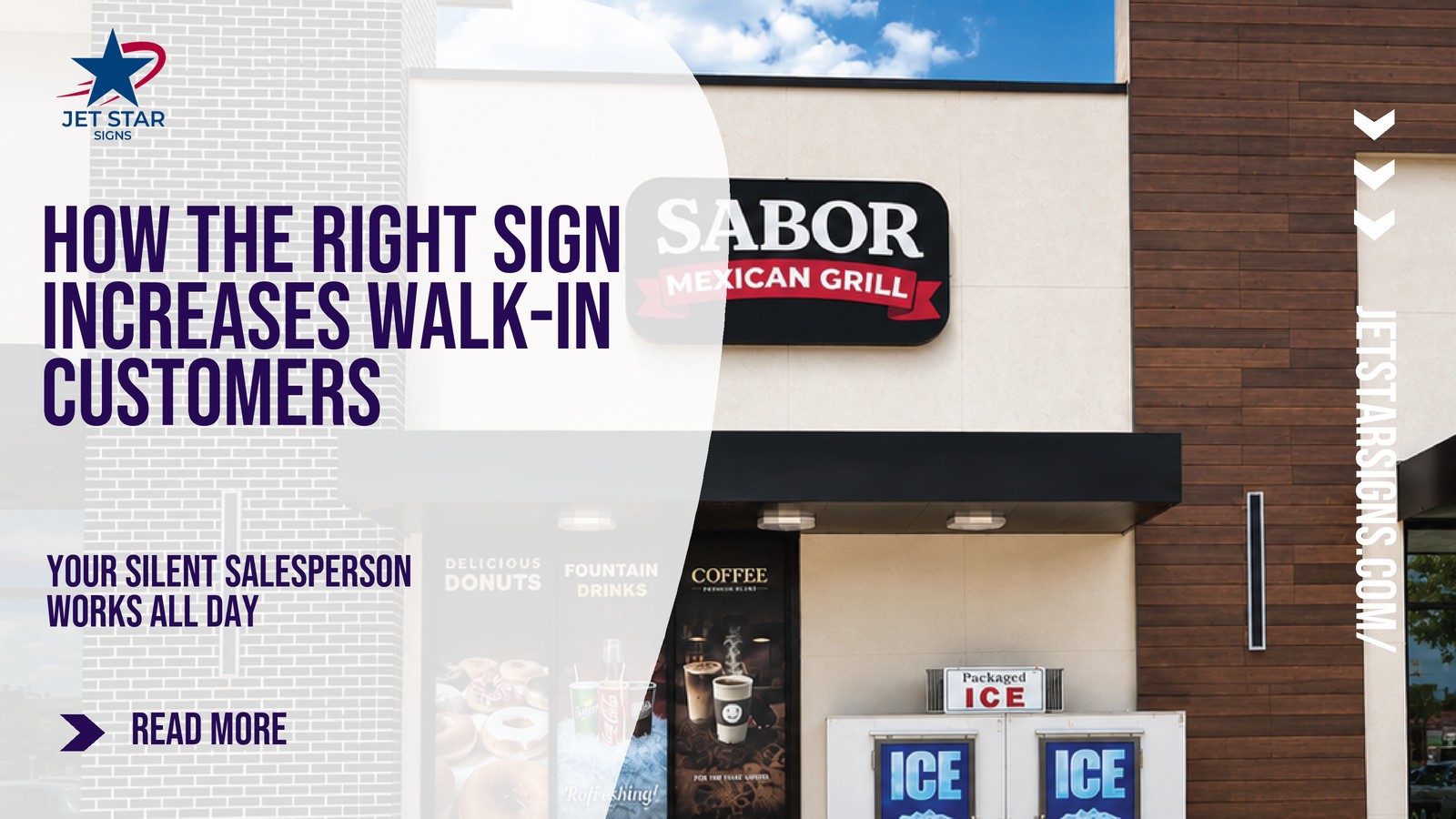 How the Right Sign Increases Walk-In Customers