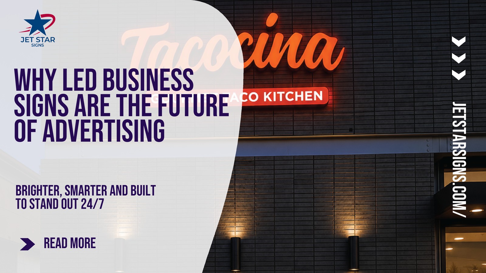 Why LED Business Signs Are the Future of Advertising