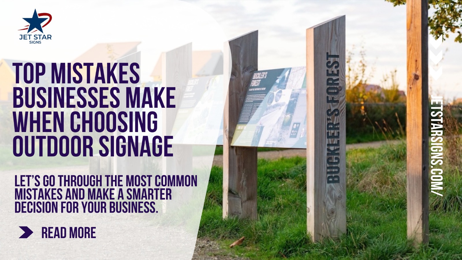 Top Mistakes Businesses Make When Choosing Outdoor Signage