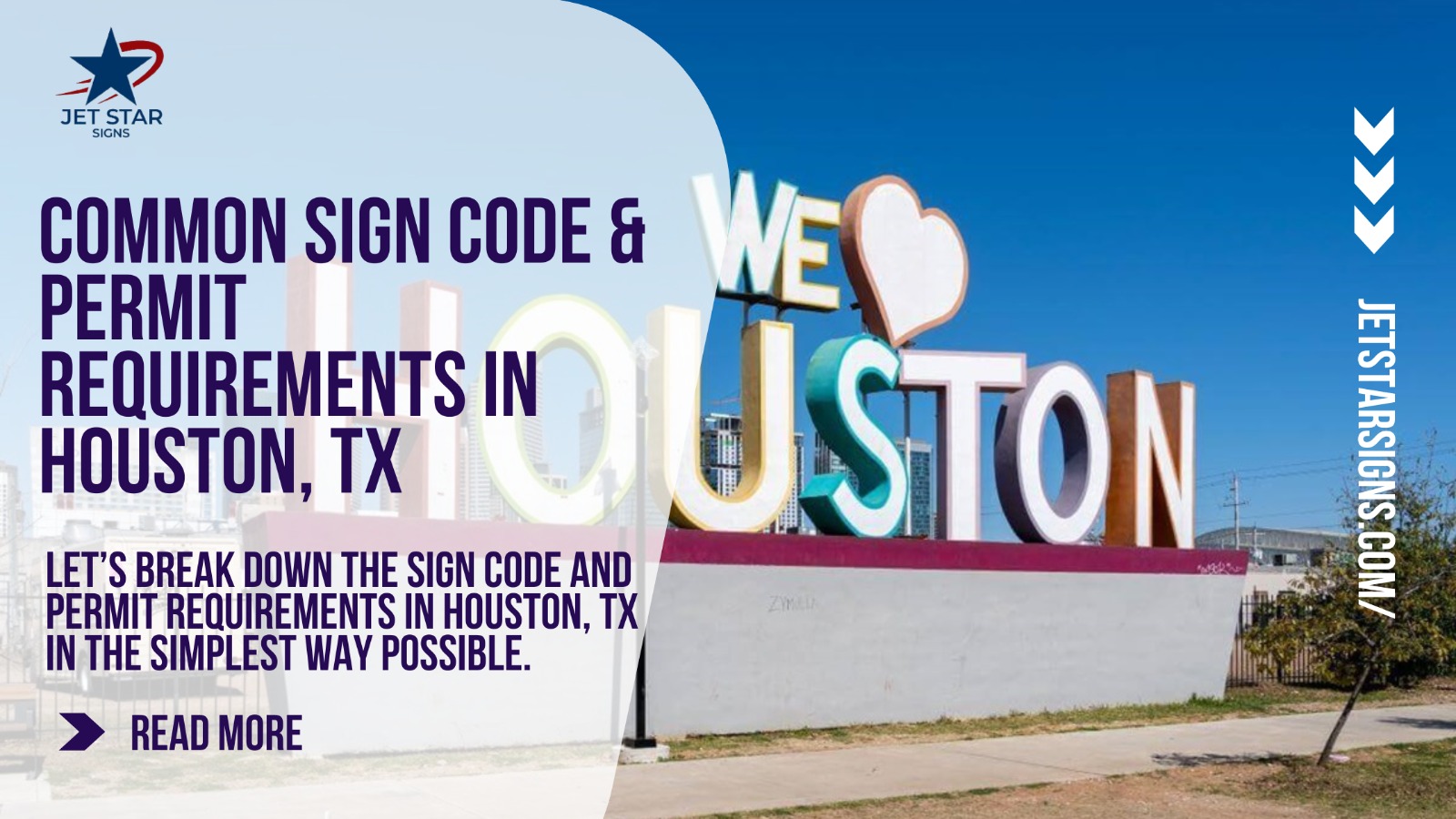 Common Sign Code & Permit Requirements in Houston, TX
