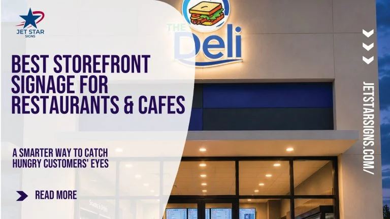 Best Storefront Signage for Restaurants & Cafes