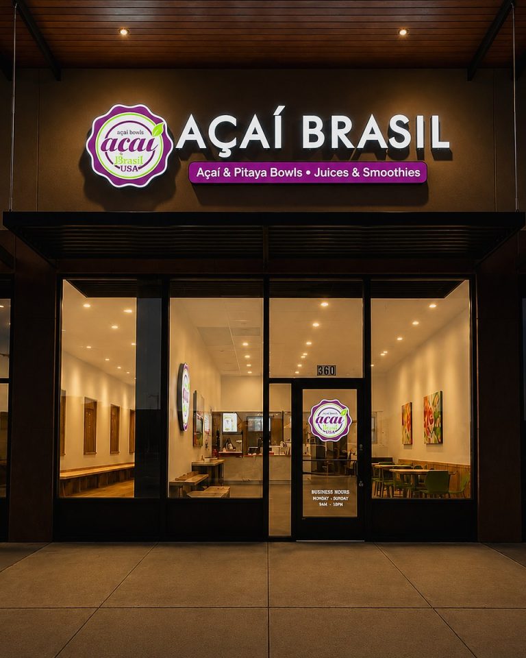 Channel Letters - Acai Brasil