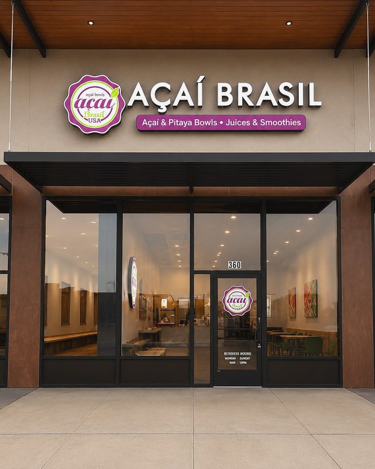 Channel Letters - Acai Brasil