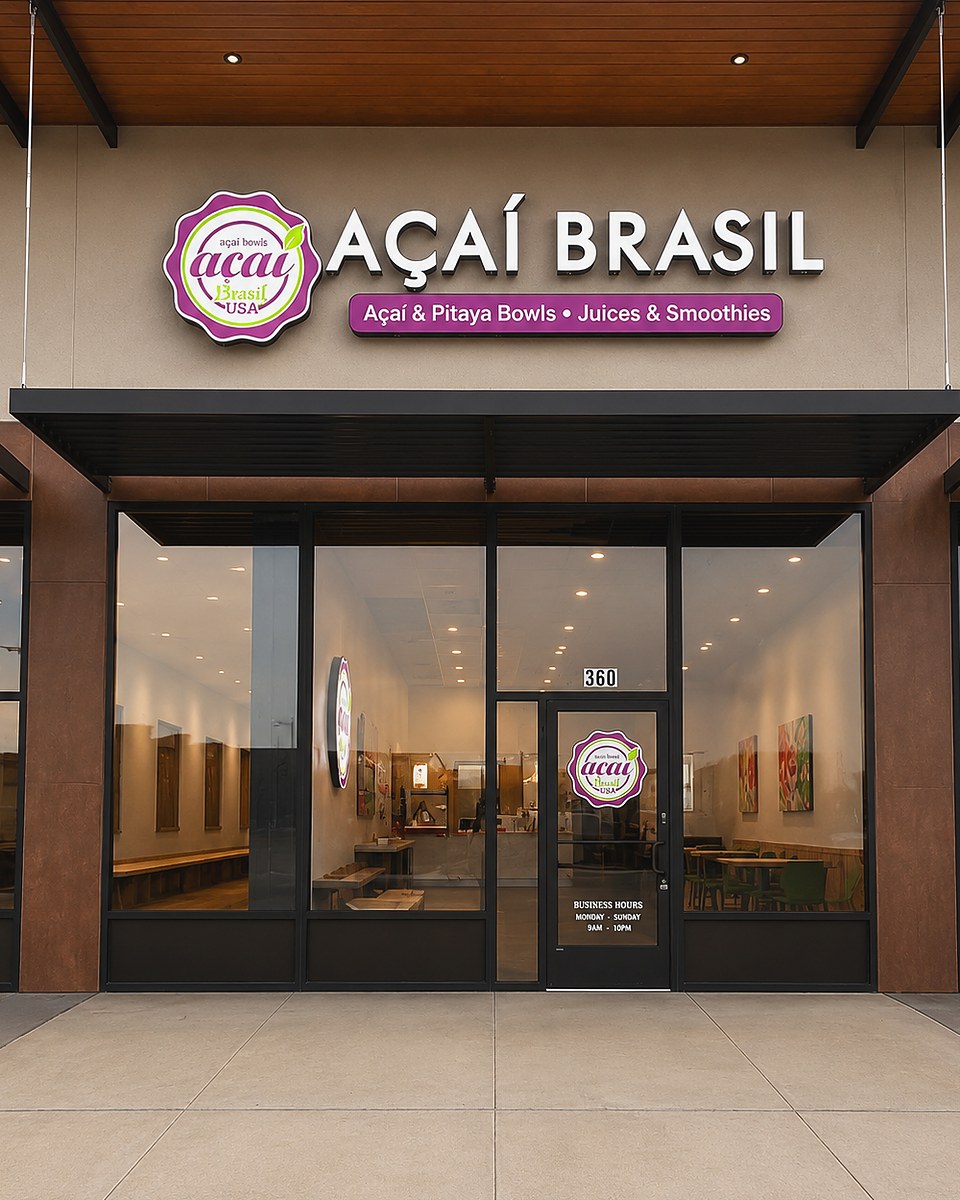 Channel Letters - Acai Brasil