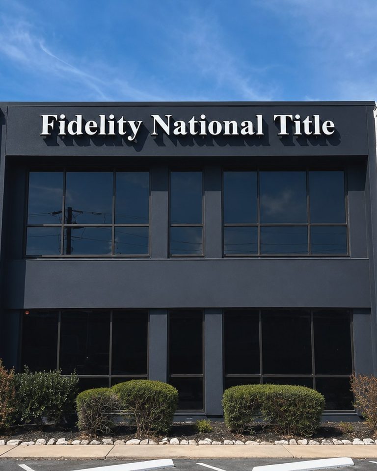 Channel Letters - Fidelity National