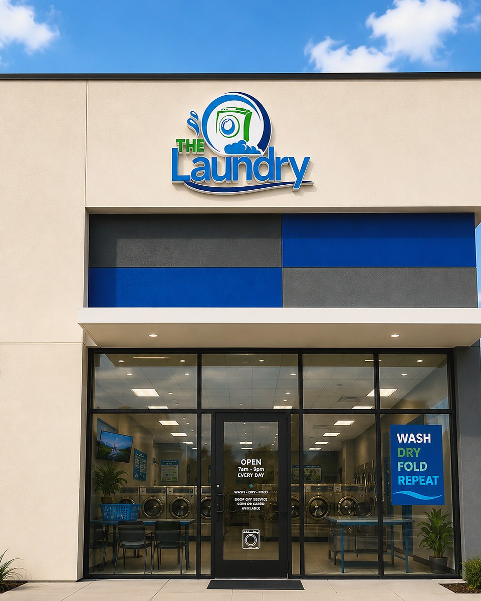 Channel Letters - The Laundry Client Work